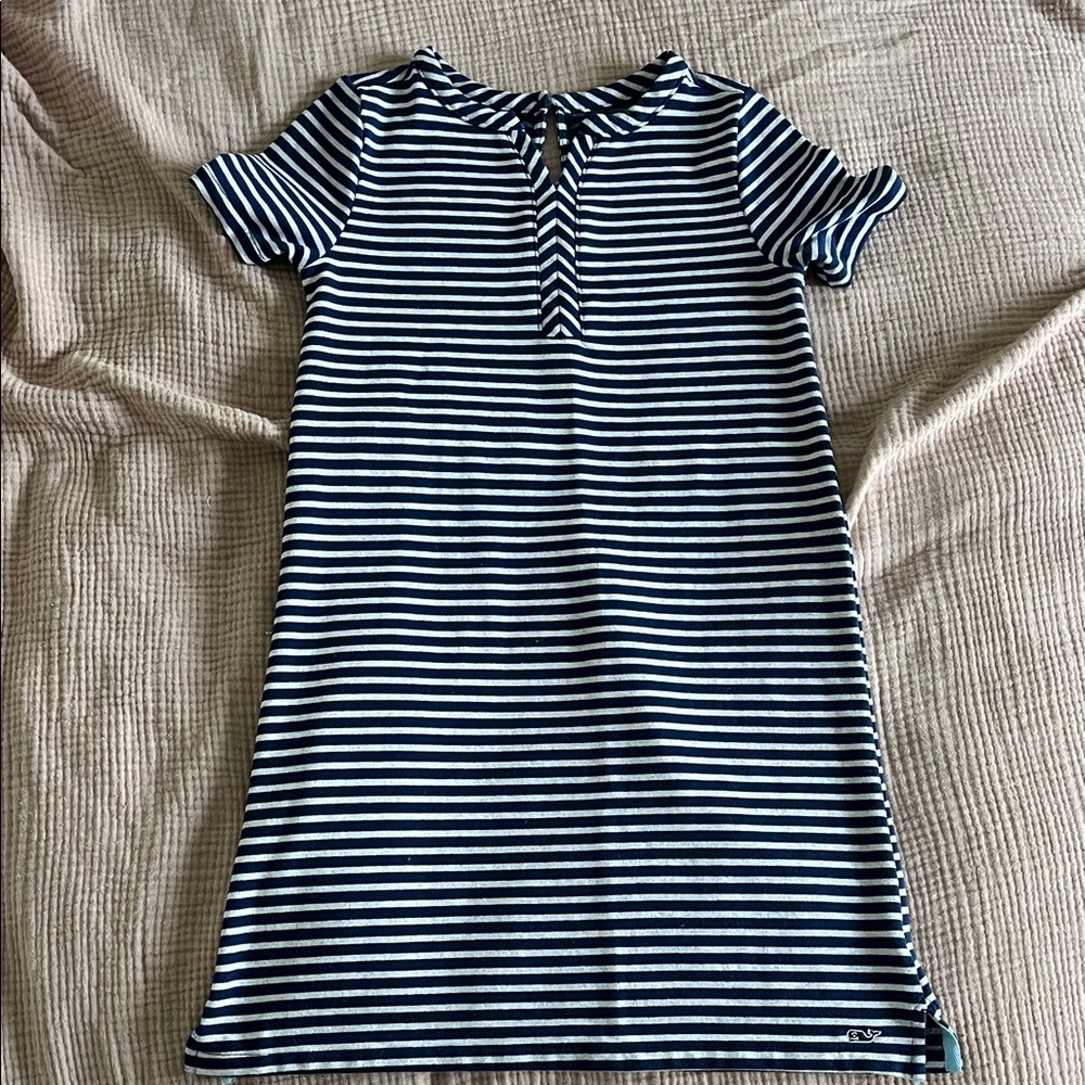 Vineyard Vines Striped Short Sleeve Dress